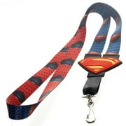 Souvenirs Superman Man Of Steel Lanyard Blue