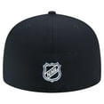 thumbnail image 4 of Men's New Era Deep Sea Blue Seattle Kraken Faded Lines 59FIFTY Fitted Hat, 4 of 5