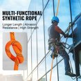 thumbnail image 6 of Double Braided Polyester Rope, Breaking Strength Outdoor Rope, Arborist Rigging Rope for Rock Hiking Camping Swing Rappelling Rescue, 6 of 8