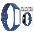 thumbnail image 1 of Correa de pulsera de silicona Ndcxsfigh para Samsung Galaxy Fit-E SM-R375 azul oscuro, 1 of 7