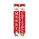 thumbnail image 2 of Juego de 2 Cortinas Navideñas para Puerta | Poliéster Rojo 30 X 180 Cm | Decoración para Fiestas | Impermeables y Resistentes a Las Arrugas | Fácil Instalación | Decoración para La Primavera y Navida, 2 of 6