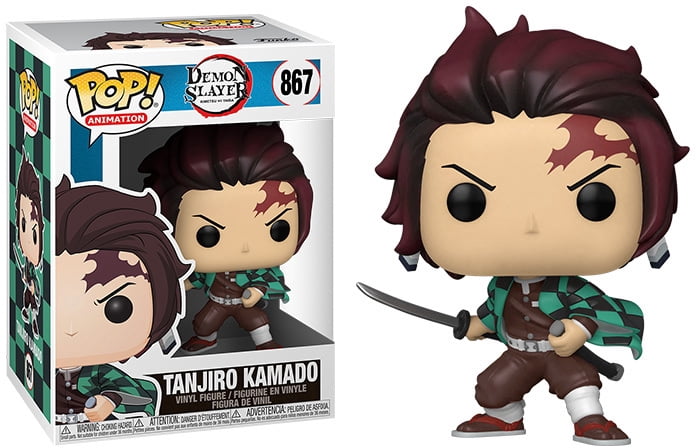 Funko Pop! Demon Slayer – Tanjiro Kamado – Figurine Vinyle 9,5 Cm – Collection Officielle