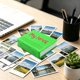 thumbnail image 1 of Mini Álbum de Fotos Plegable para Fotos de 3 Pulgadas: Organizador de Fotos Compacto y Portátil con Tapa Dura Protectora para Viajes, Regalos o Recuerdos Cotidianos., 1 of 6