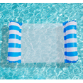 thumbnail image 3 of Orange Inflatable Pool Mattress, Inflatable Floating Hammock, Water Hammocks, 4 in 1 Pool Float, Floating Inflatable Hammock, Portable Beach Water Hammock, for Beach, Party, Vacation, 3 of 4