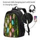 thumbnail image 2 of Disketp colorful Easter eggs Mochila de Viaje Estampada para Laptop con Puerto de Carga USB, Mochila Impermeable para Computadora – Regalo para Hombres y Mujeres, 2 of 7