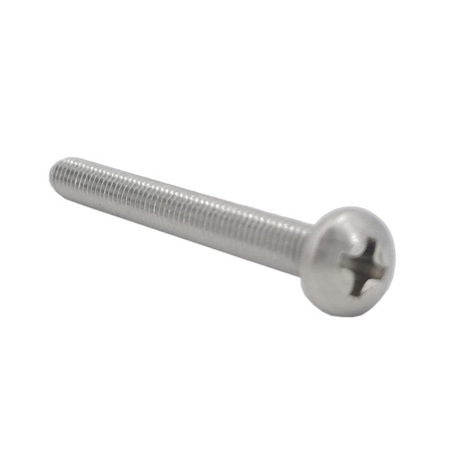 FixtureDisplays® 8-32*1-3/4" Stainless Pan Head Machine Screws, Full Thread, Phillips Drive, Stainless Steel 18-8, Machine Thread 312228