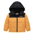 thumbnail image 4 of Ndbuld The Children's Place Baby & Toddler Boys New Winter Solid Color Down Long Sleeved Hooded Jacket for Childern Long Sleeve Hooded Casual Outwear Jackets 7 Years, 4 of 8