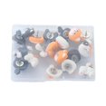 thumbnail image 1 of HILABEE Cat Dog Push Pins Creative Cartoon Thumbtacks for Bulletin Board Maps Office 20 Pieces, 1 of 9