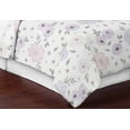 thumbnail image 6 of Sweet Jojo Designs Watercolor Floral Purple Pink and Grey Full/Queen Bed Comforter 3 Piece Bedding Set - 3 Piece, 6 of 6