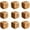 9PCS#006, variant on Quilter's Dice, Handmade Wooden Quilting Decision Dice with 6 Engraved Sewing Tasks, Fun Quilting Accessories for Sewists & Craft Lovers (1PCS)