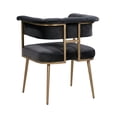 thumbnail image 2 of TOV Furniture Astrid Grey Velvet Chair, 2 of 7