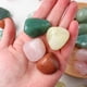thumbnail image 5 of Xiao Hua Piedra cruda de cristal natural transparente blanca de 200 g, piedra rodante pulida de partículas grandes, piedra aromática natural cruda, piedra decorativa para el hogar de 1,5-2 cm, 5 of 5