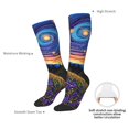 thumbnail image 4 of Sigee Galactic Night Over Meadow for Socks for Men Women Socks Stocking Compression Socks, 4 of 6