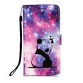 thumbnail image 2 of Compatible with Xiaomi Redmi 10 Prime+ 5G/Note 11E Painted Plain Leather Phone Case, 2 of 4