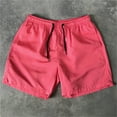 thumbnail image 2 of IROINNID Men's Casual Quick Dry Drawstring Pull On Beach Shorts, 2 of 3