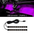 thumbnail image 1 of Crazyview USB 5V LED Car Interior Footwell Lights, RGB Ambient Atmosphere Lighting Kit, 2 Strip Multi-Color LED Underdash Lamps for Vehicle Accent Decor, 1 of 8