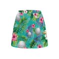 thumbnail image 2 of Uorisango Hawaii Flower Golf Womens Golf Athletic Activewear Skorts Lightweight Fashion Women's Athletic Golf Skorts Skirts with Shorts Stretchy Soft Daily Wear Versatile Size 2XL, 2 of 7