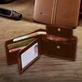 thumbnail image 1 of New First Layer Of Real Leather Men´s Oil Wax Retro High Capacity Multi-Card Bit Short Wallet Clutch Men Genuine, 1 of 4