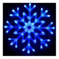 thumbnail image 4 of 40cm Multicolor LED Snowflake Pendant Light for Indoor Outdoor Holiday Decor, 4 of 5