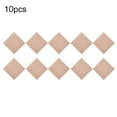 thumbnail image 2 of 10pcs Colorful Non-Slip Removable Floor Tile Stickers - Stylish Patchwork Carpet khaki, 2 of 9