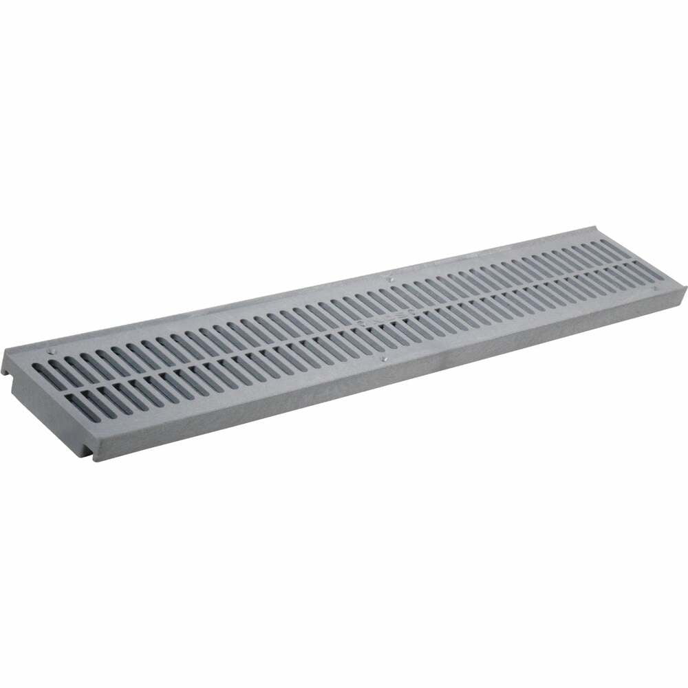 NDS 241-1 Spee-D Channel Drain Grate Gray 