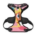 thumbnail image 5 of XMXY No Pull Dog Harness, Abstract Portrait Creativity Adjustable Reflective Pet Harness with Oxford Vest, Small Size, 5 of 8