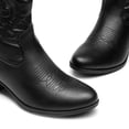 thumbnail image 4 of Botas Cortas Bordadas Negras DREAM PAIRS SDAB2432W, 4 of 7