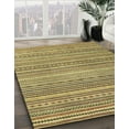 thumbnail image 2 of Ahgly Company Indoor Rectangle Abstract Reddish Brown Abstract Area Rugs, 8' x 10', 2 of 6