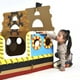 thumbnail image 4 of Casa de juegos con barco pirata para colorear, casa de cartón DIY para niños, manualidades divertidas de Halloween, excelente decoración, casa de juegos al aire libre para niños, niñas, niños pequeños, regalo, almacenamiento en interiores y exteriores, se pliega fácilmente Sailing Electrónica, 4 of 5