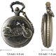 thumbnail image 5 of Reloj de bolsillo, reloj vintage colgante de reloj de bolsillo de cuarzo de metal creativo, 5 of 5