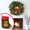C, variant on Kmonabie Personalized Christmas Stocking, Custom Name Candy Bag with Large Capacity, Fireplace Holiday House Socks for Christmas Party Decoration
