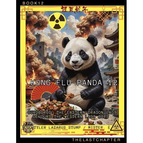 Nature's Clock Sits Loudly Ticking Kong Flu Panda 12: Ouroboros: The Eastern Dragon Lady Devours the Western Lady Boys, Book 3, (Paperback)