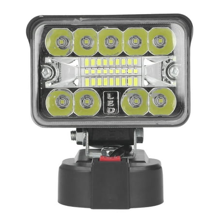 

3in LED Work Light with Stand Cordless Lamp for Outdoor Lighting Emergency 54W 2800LM 6500K