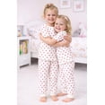 thumbnail image 7 of Kids Child Toddler Girl Pajamas Pj Set Snug Fit Short Sleeve Sleeve Snug Fit Soft & Cozy Sleepwear & Loungewear 3-Pack Size 2Y to 10Y, 7 of 7