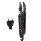 thumbnail image 1 of Herramienta de peinado profesional con conector de pelo de hierro para extensión de cabello para salón en casa (enchufe negro de la UE), 1 of 11