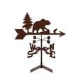 thumbnail image 3 of EZ Vane Bear Weathervane | Garden Mount | 14 Gauge Steel | Sealed Ball Bearings | Home or Garden, 3 of 7