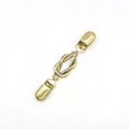 thumbnail image 3 of 4 piezas retro suéter clips cardigan collar clip mujeres broche chal clips - (plata antigua, oro antiguo), 3 of 5