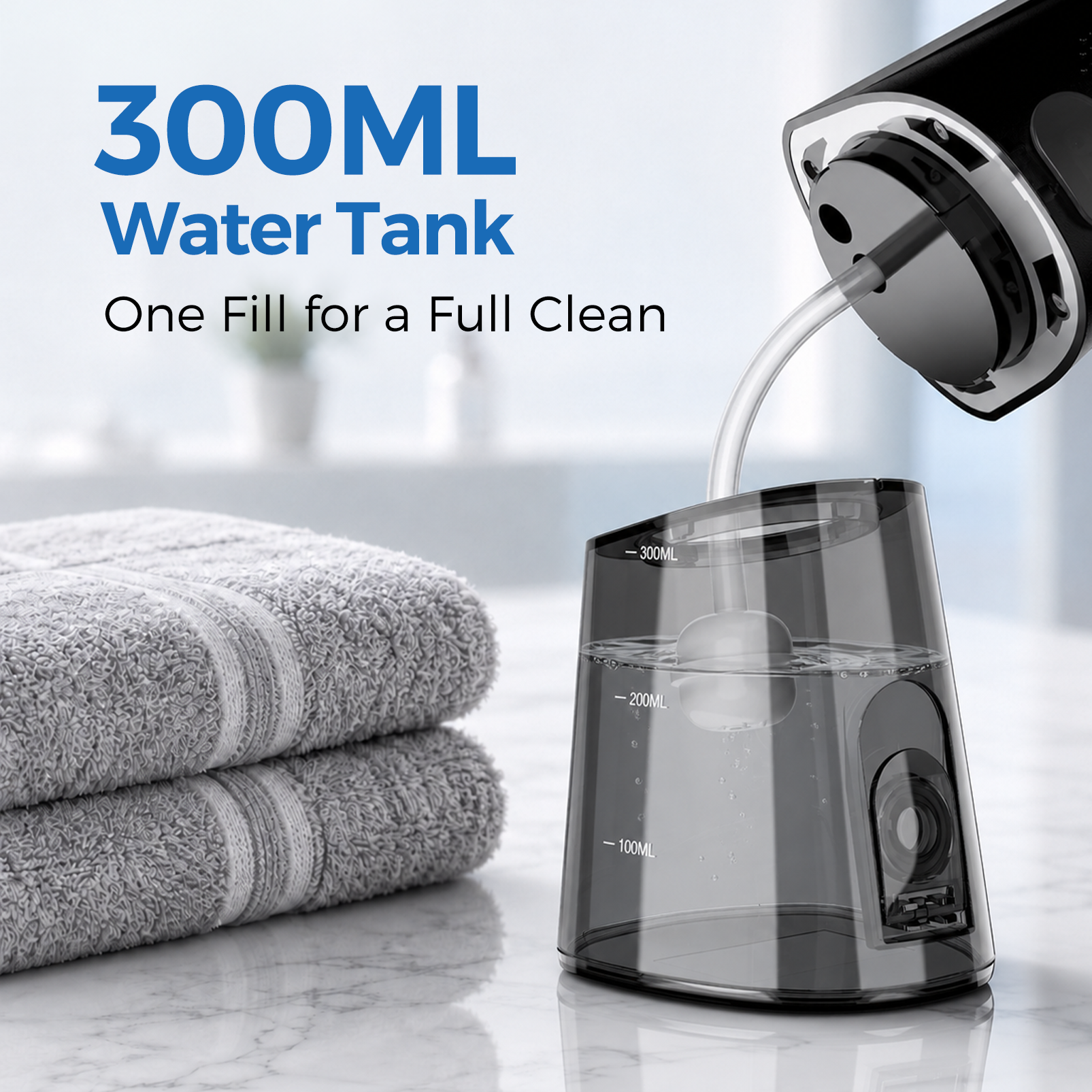 WAFLOO Cordless Water Flosser, 300ml Tank photo 4