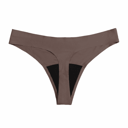 

Wish 3 Pack Women s Breathable Seamless Thong Panties No Show Underwear SO-5 S S985