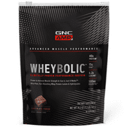 GNC AMP WHEYBOLIC™ Protein Powder, Chocolate Fudge, 1.2 LB, 40g Whey Protein