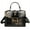 Gold & Black, variant on WOMEN HANDBAG CROSSBODY TOTE NYLON SNAKESKIN BAG