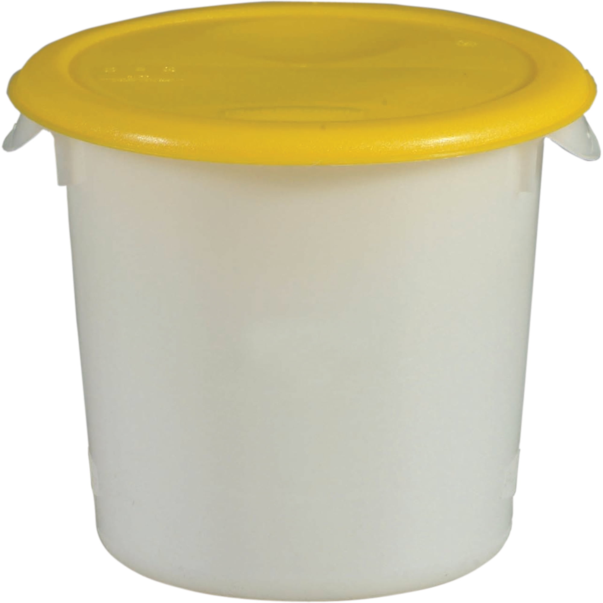Rubbermaid Round Storage Containers, Colour White Outside Depth 81/