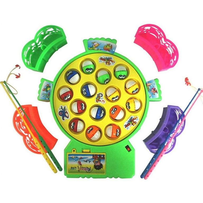Ucradle Fishing Game Play Set - Interactive Toy with UK