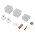 thumbnail image 3 of Ouitble Accesorios para Pistolas De Soldadura, Paquete De 6 Kit De Copa De Cerámica Aislante De Mandril De Lente De Gas para Pistolas De Soldadura WP 17 18 26 TIG, 3 of 8