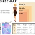 thumbnail image 3 of LHSHID Mermaid Tail Blanket Gifts Cute Throw Blanket for Grils Soft Fuzzy Blankets for Couch & Sofa 50x60in, 3 of 6