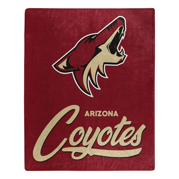Northwest NHL Arizona Coyotes Unisexe-Adulte Couverture Jeter, 50 "x 60", Signature