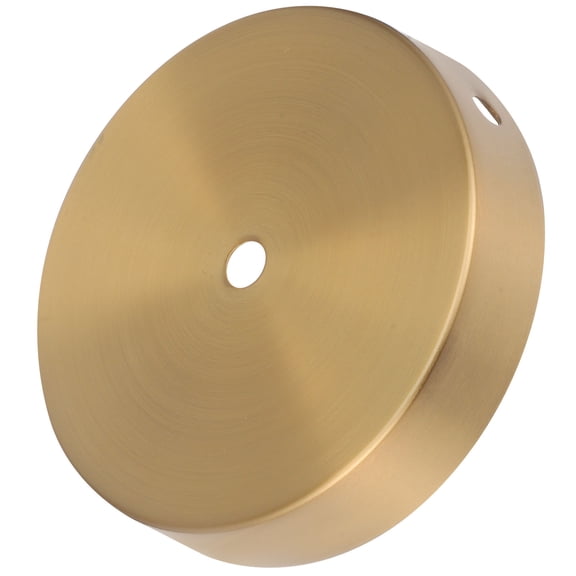 GAXIRE Metal Lamp Base Round Table Lamp Base Golden 1Set for DIY Home Display