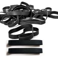 thumbnail image 1 of 30 piezas Goma elástica, Gomas elásticas, Adecuado para organizar archivos en casa o en la oficina (negro) TUNC Sencillez, 1 of 5