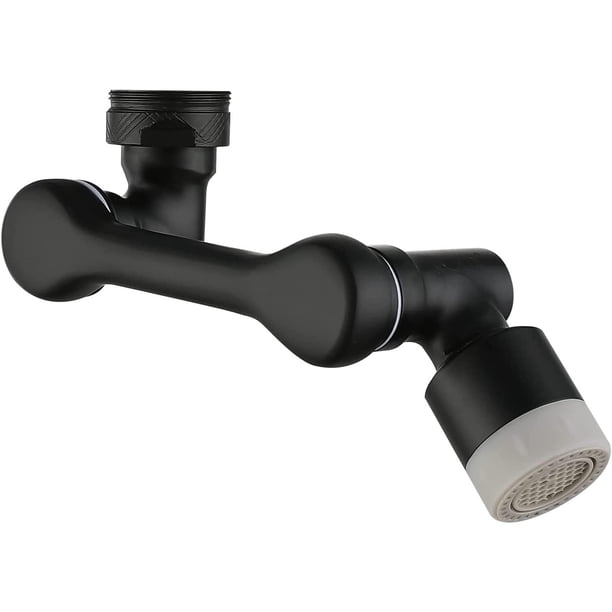 Aireador extensor de grifo giratorio, boquilla giratoria universal para grifo de baño, aireador de fregadero de cocina, con 2 modos de salida
