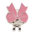 thumbnail image 2 of clip para gorra de golf,Clips magnéticos para gorras de golf con forma de lazo rosa,Portamarcadores de pelotas de golf portátiles fáciles de sujetar,Clips para tapas de marcadores de pelotas, 2 of 8